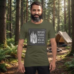Unisex t-shirt Lost in the woods